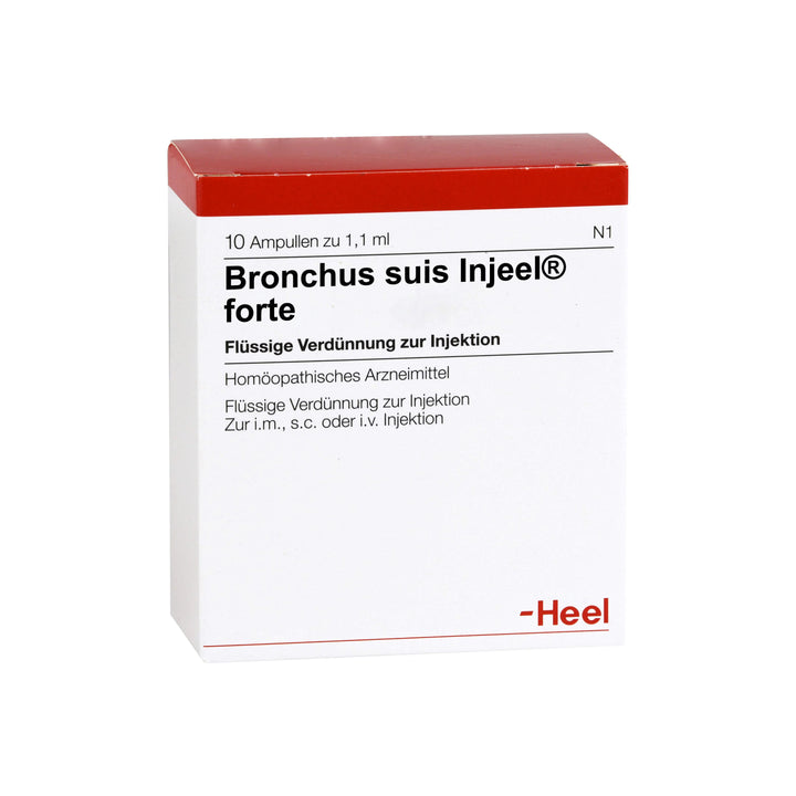 Bronchus Suis injeel forte 10 Ampoules