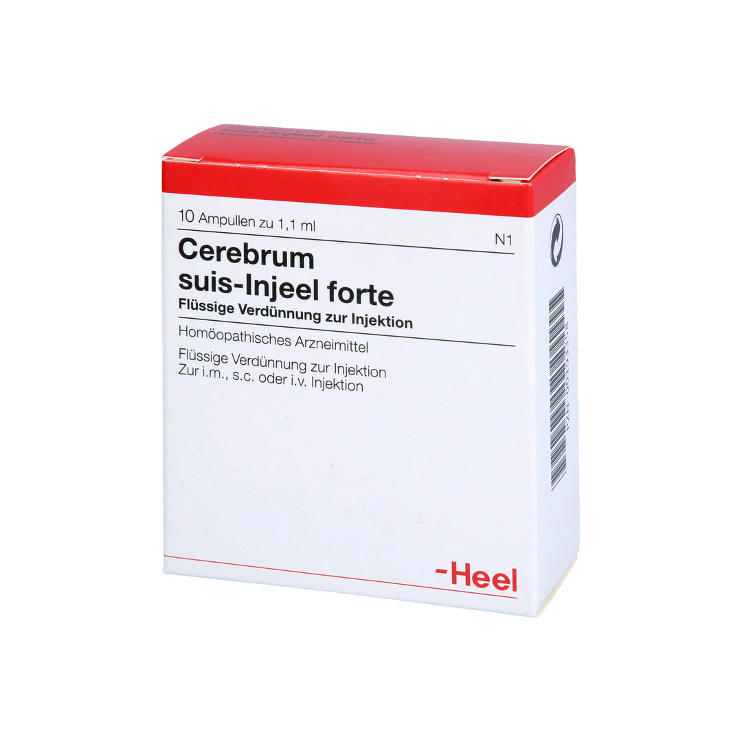 Cerebrum Suis Injeel Forte 10 Ampoules