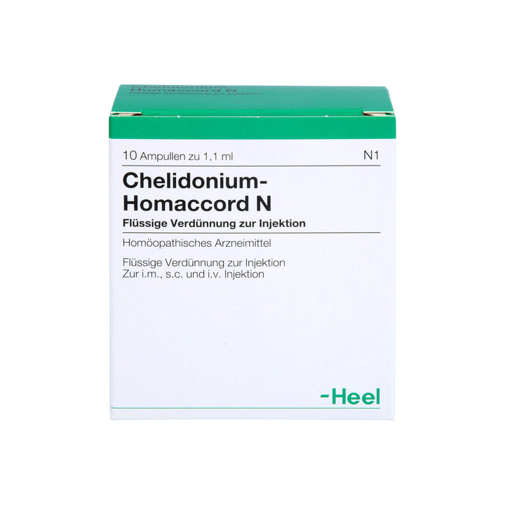 Chelidonium Homaccord 10 Ampoules ELA