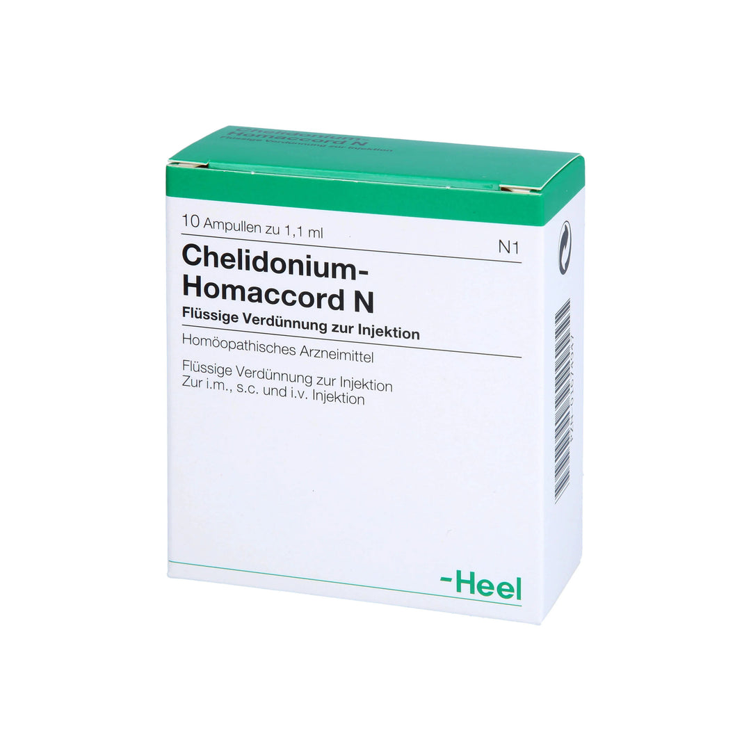 Chelidonium Homaccord 10 Ampoules ELA