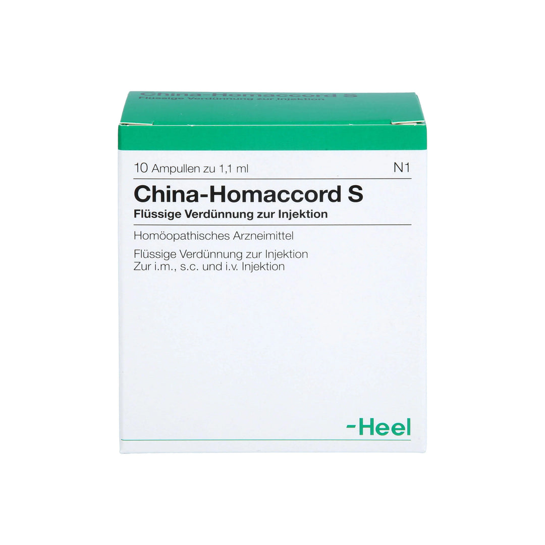 China Homaccord 10 Ampoules