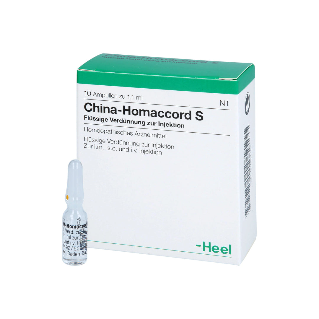 China Homaccord 10 Ampoules