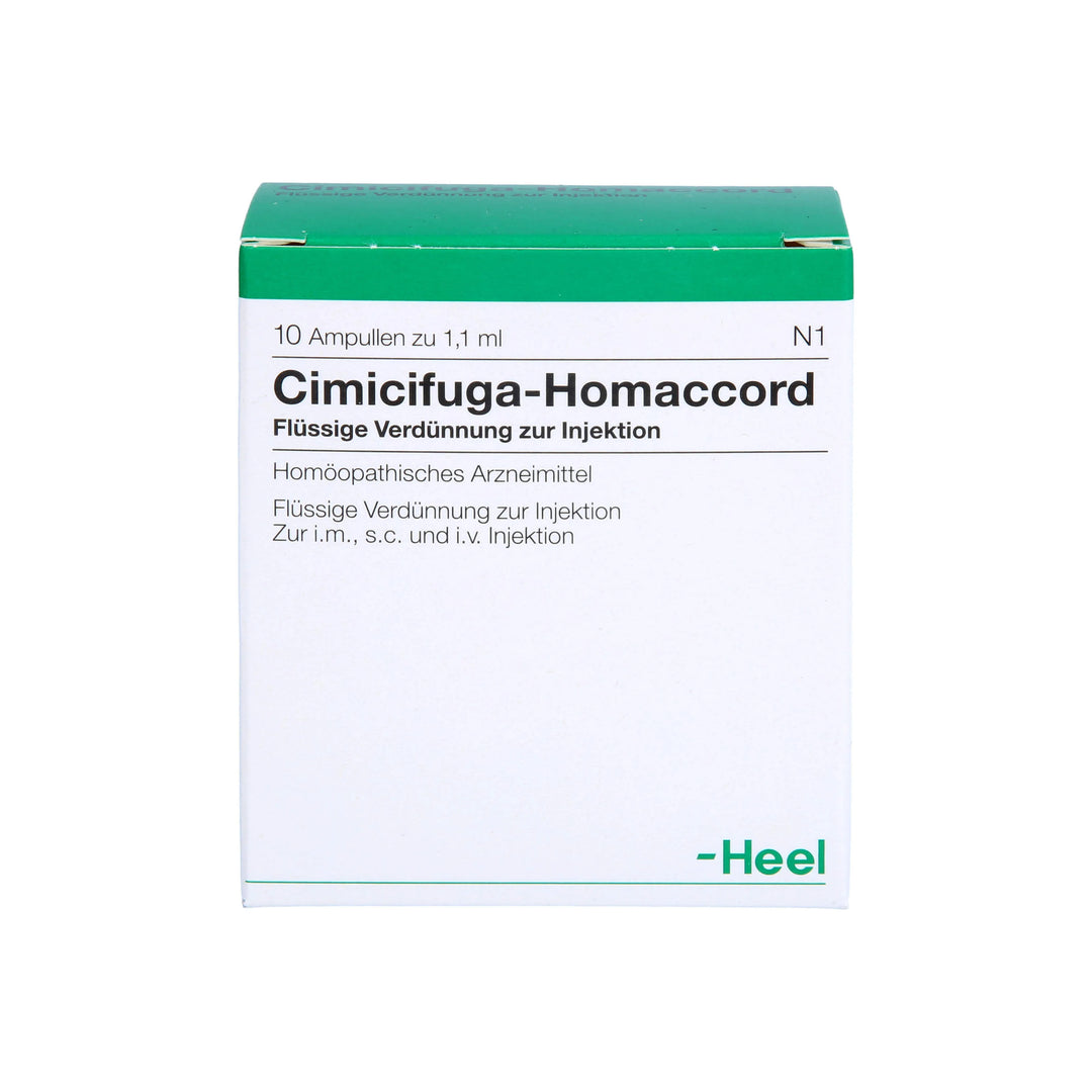 Cimicifuga Homaccord 10 Ampoules