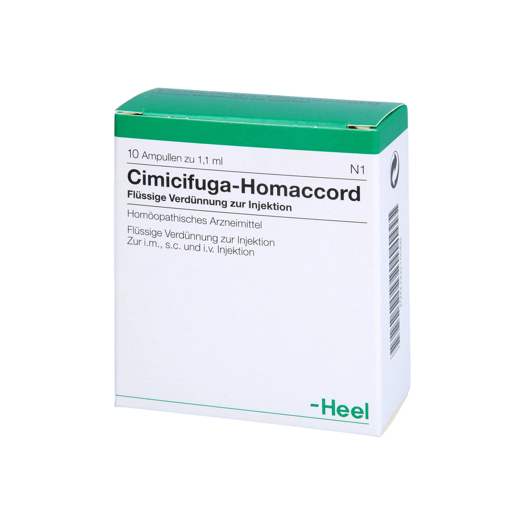 Cimicifuga Homaccord 10 Ampoules