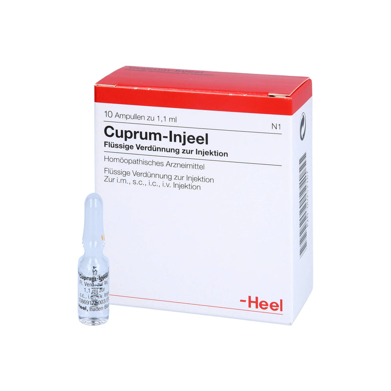 Cuprum Injeel 10 Ampoules DE
