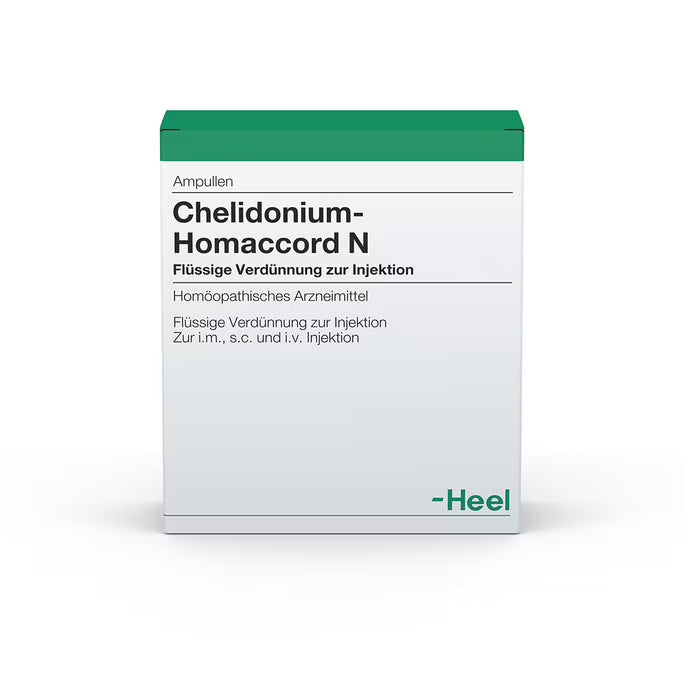 Chelidonium Homaccord 10 Ampoules ELA