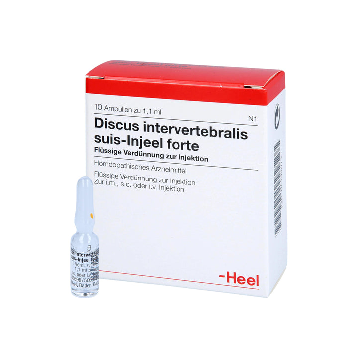 Discus intervertebralis Suis Forte 10 Ampoules