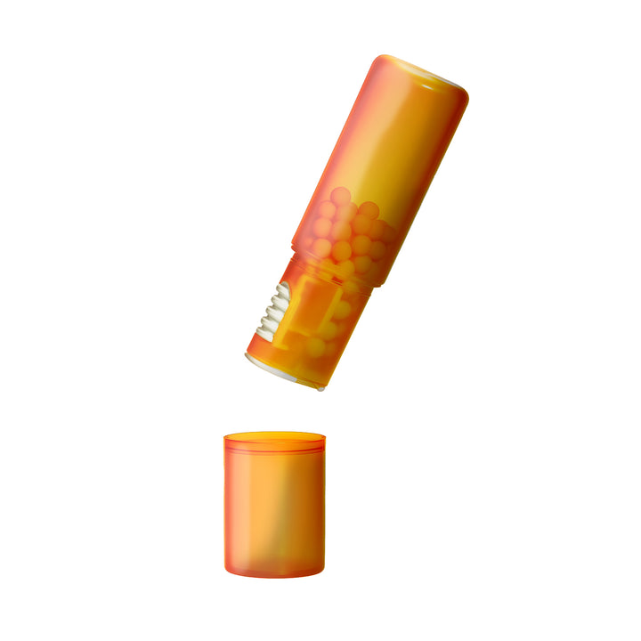 Press To Dispense Bottle 4gm Size for Pellets, Globules