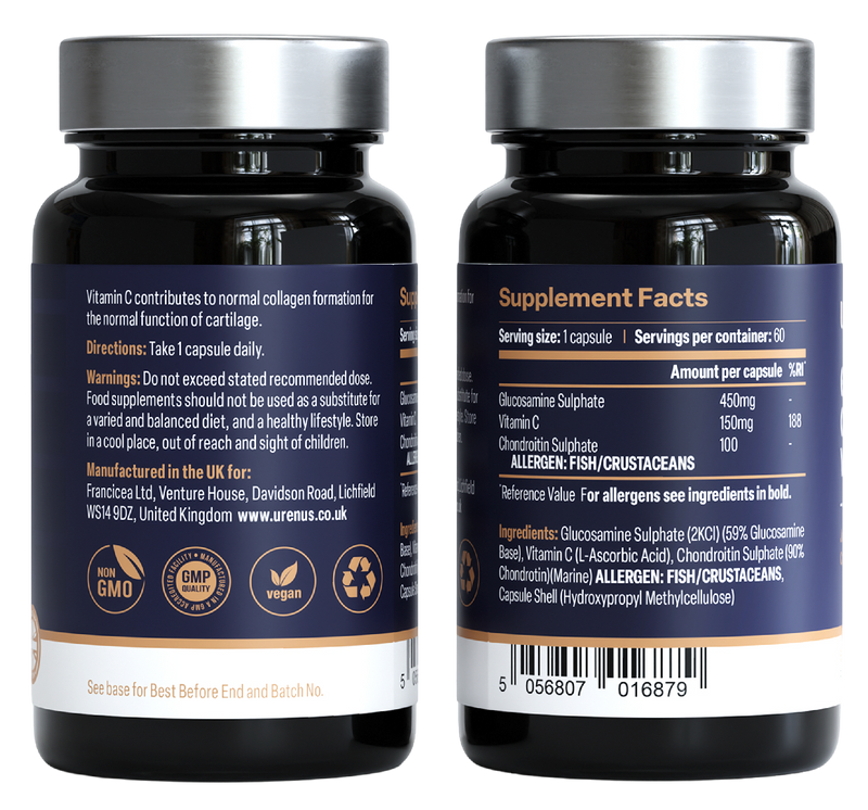 Premium supplement bottles