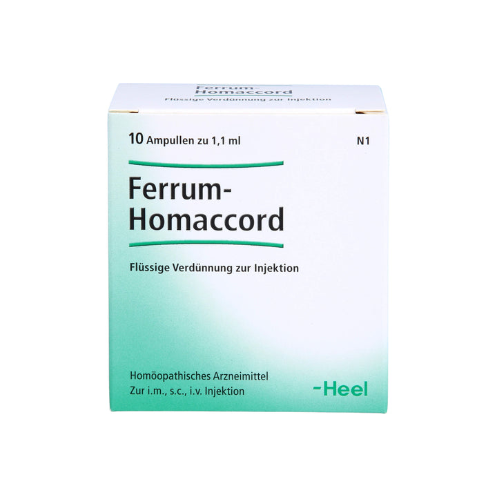 Ferrum Homaccord Ampoules