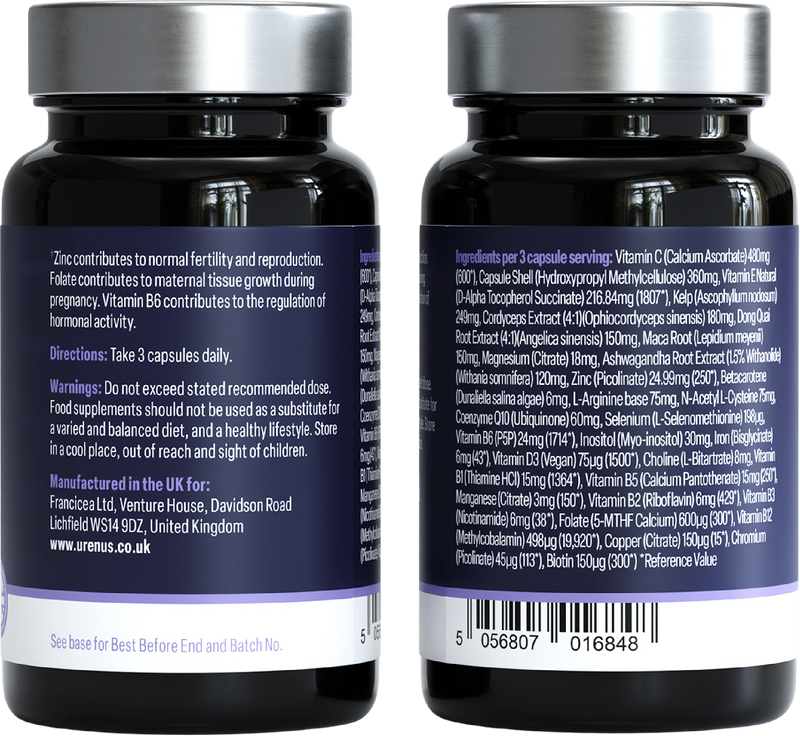 Premium supplement bottles