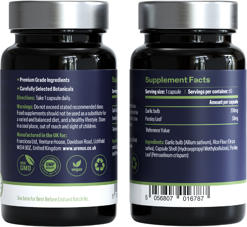 Premium supplement bottles