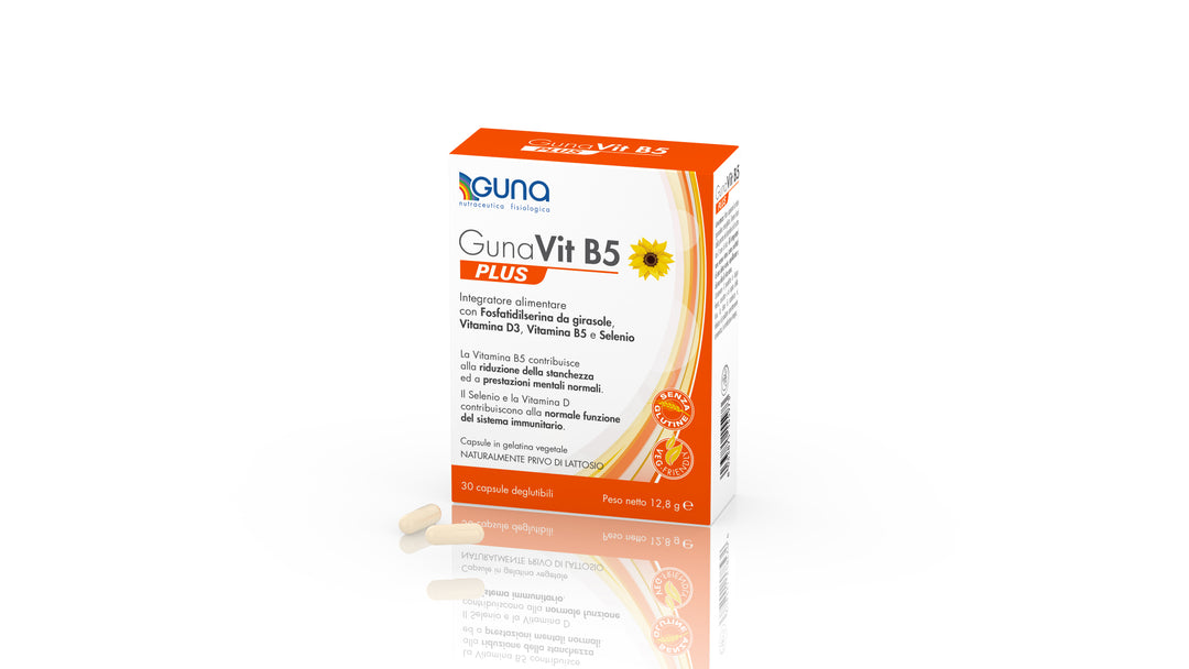 GunaVit B5 PLUS 30 Capsules for Physical, Mental Fatigue and Immune Support