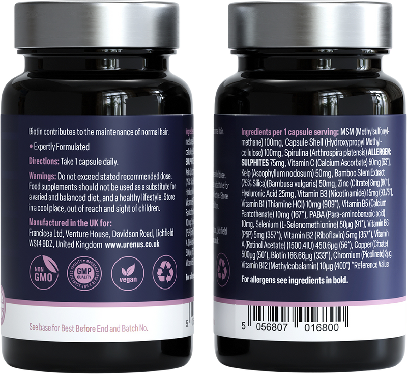 Premium supplement bottles
