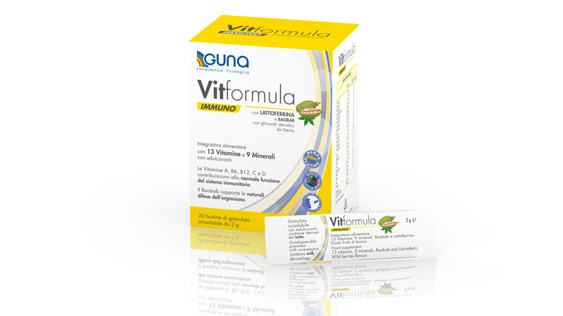 VitFormula Immuno 30 Sachets Containing 13 Vitamins and 9 Minerals