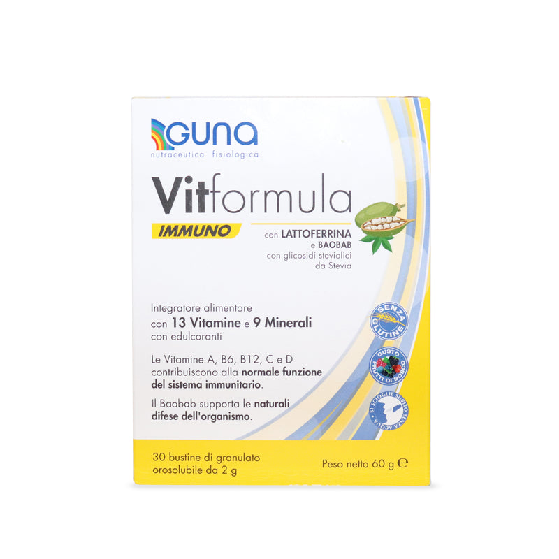 VitFormula Immuno 30 Sachets Containing 13 Vitamins and 9 Minerals