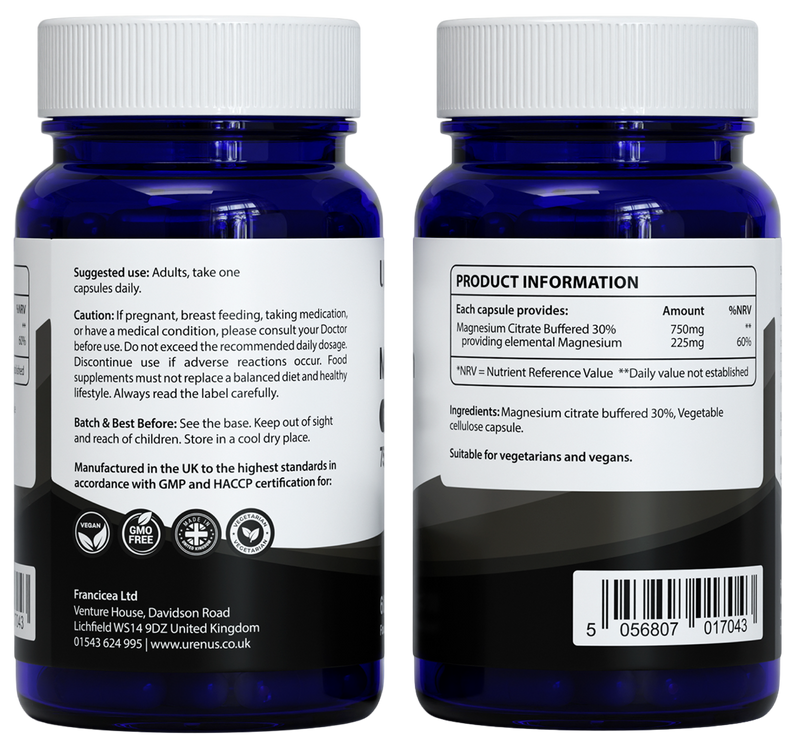 Premium supplement bottles