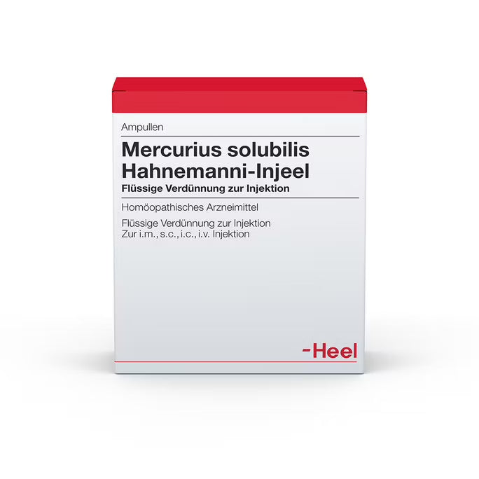 Mercurius Solubilis Hahnemanni 10 Ampoules