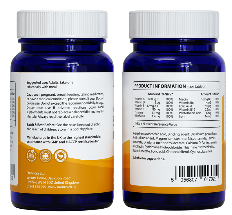 Premium supplement bottles
