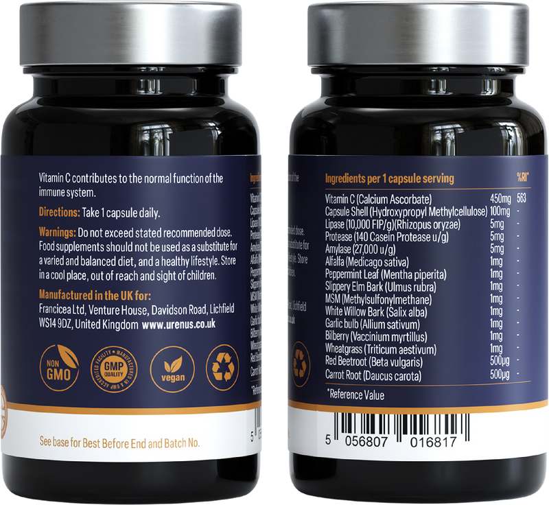 Premium supplement bottles