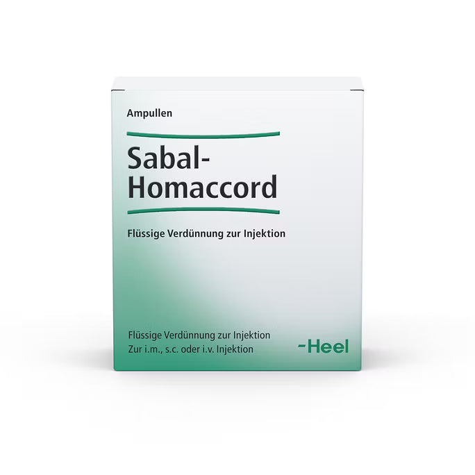 Sabal Homaccord 10 Ampoules