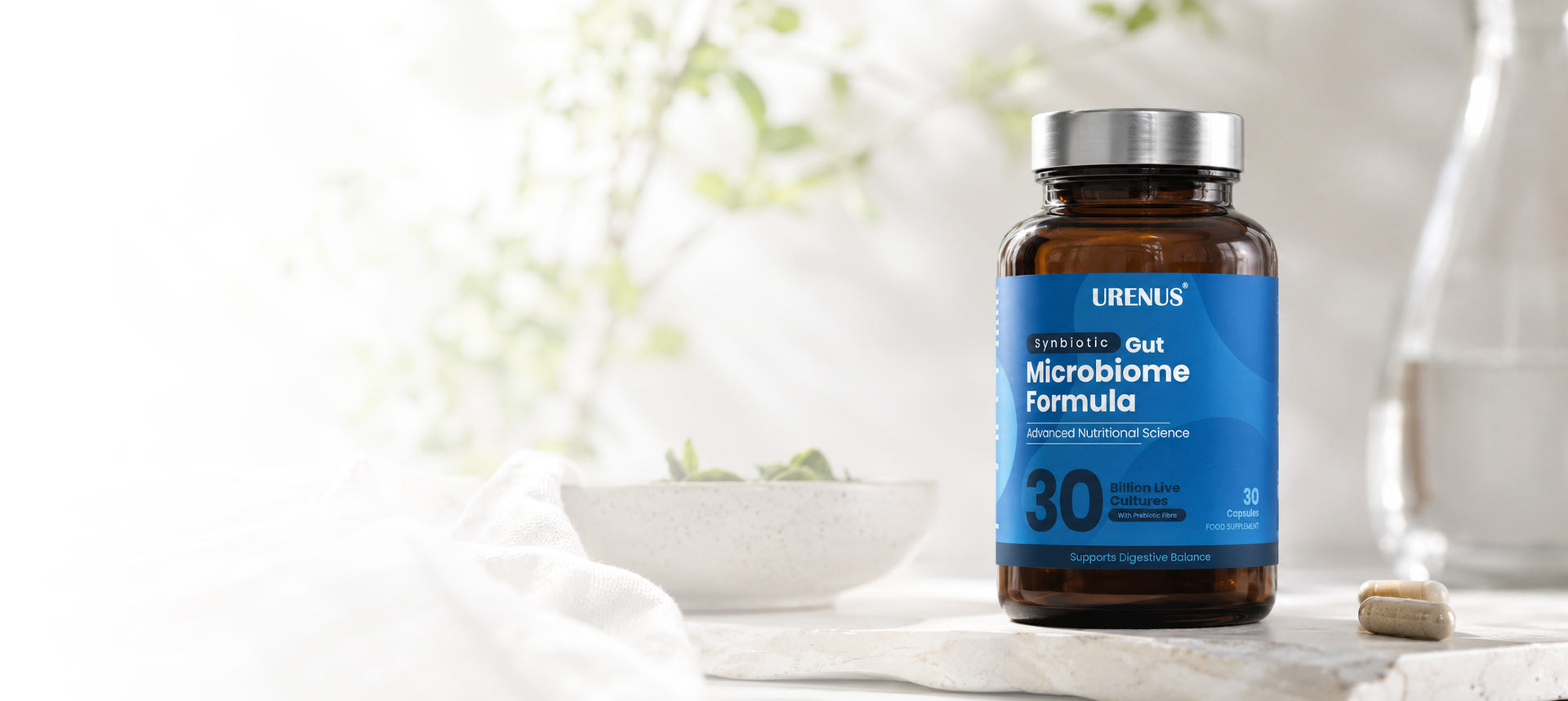 Synbiotic Gut Microbiome Formula