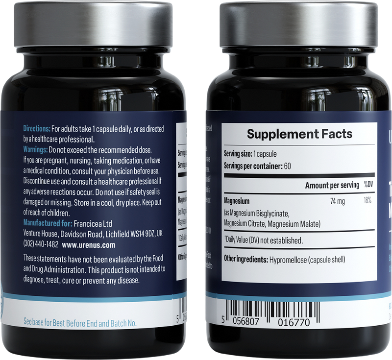 Premium supplement bottles