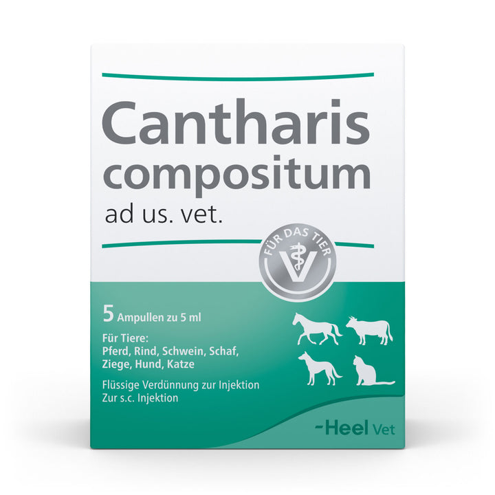 Cantharis comp ad.us.vet 5ml 5 Ampoules