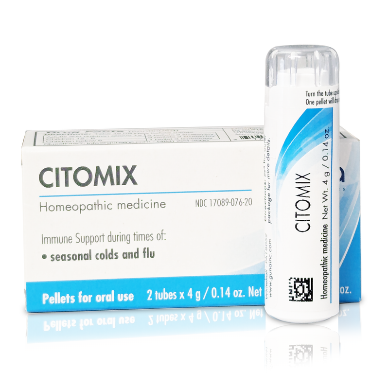 GUNA CITOMIX 2 Tubes for Respiratory and Nasal Congestion
