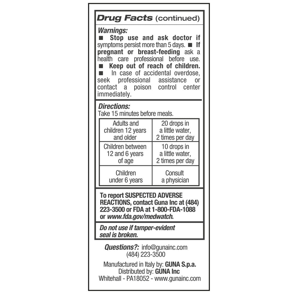 GUNA FLAM RELIEF 30ml Drops