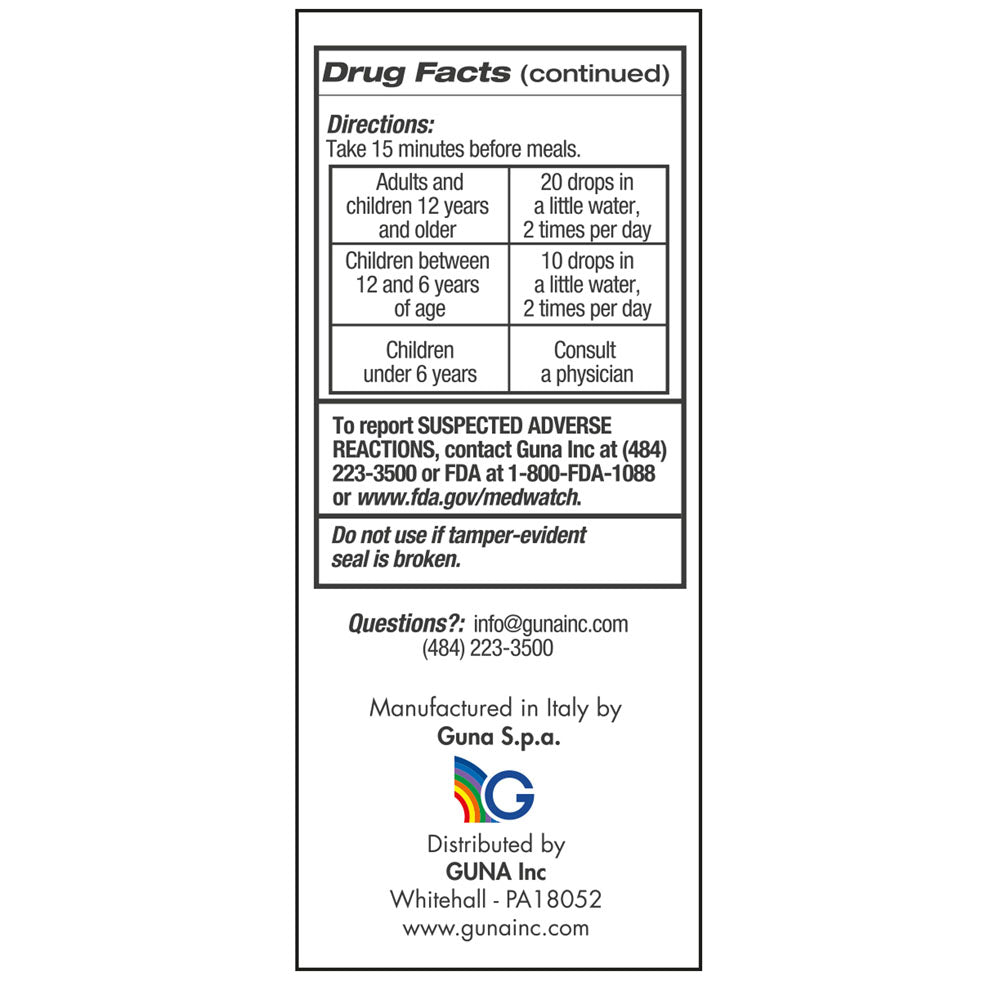 GUNA PAIN MANAGEMENT 30ml Drops