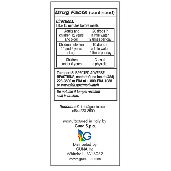 GUNA PAIN MANAGEMENT 30ml Drops