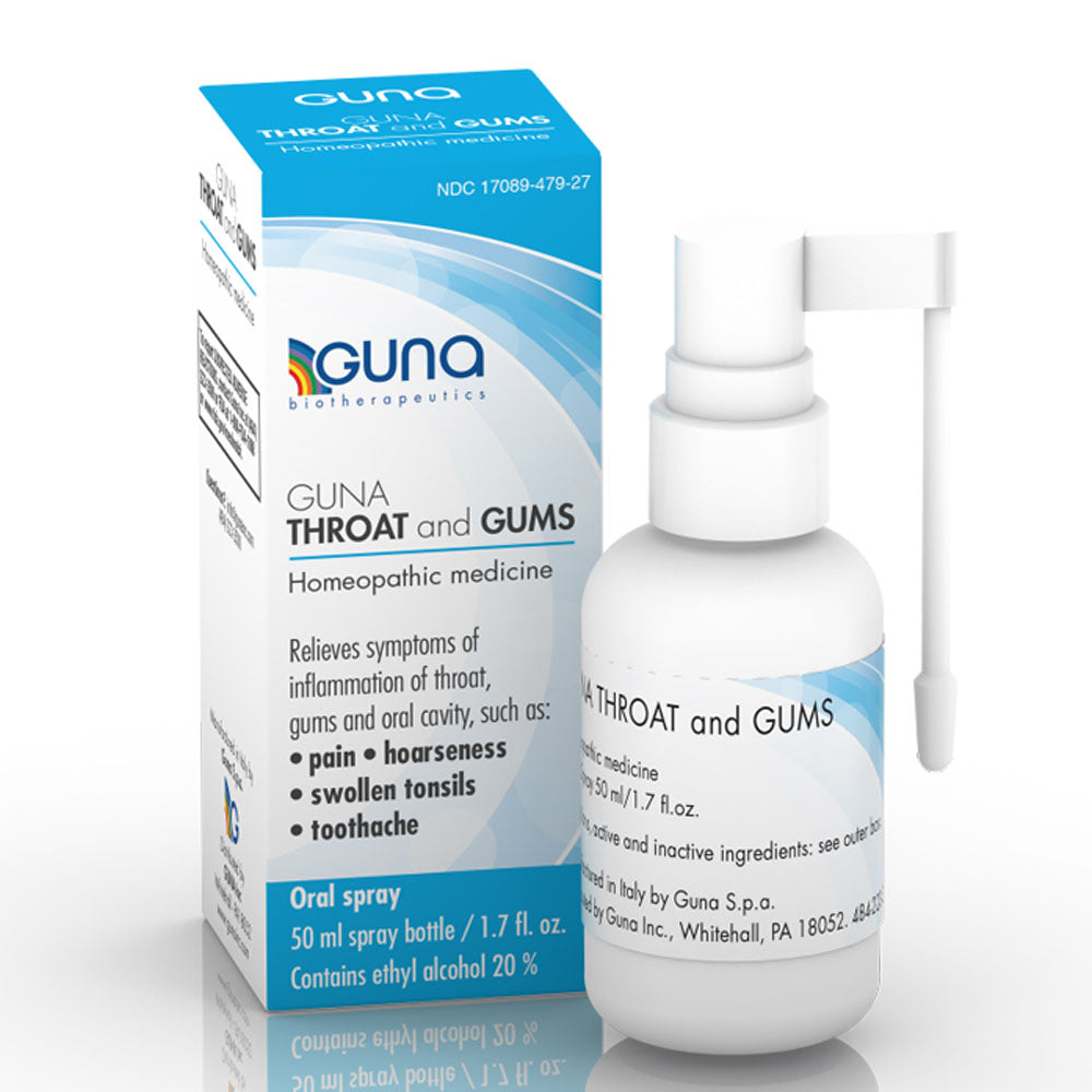 GUNA THROAT and GUMS Oral Spary 50ml