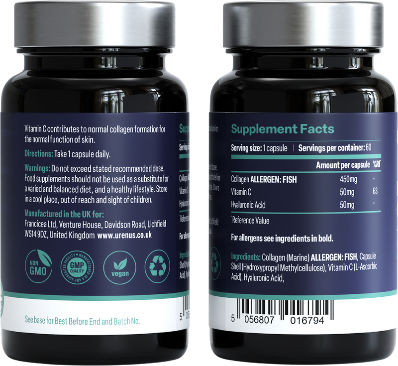 Premium supplement bottles