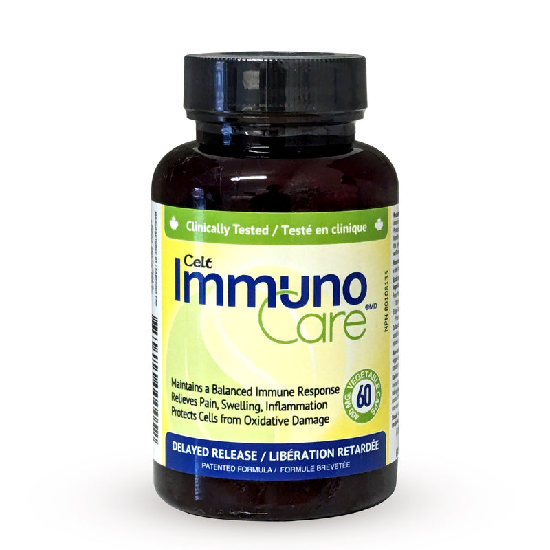 Celt ImmunoCare 60 Capsules Immune Support with Delayed-Release for Inflammation
