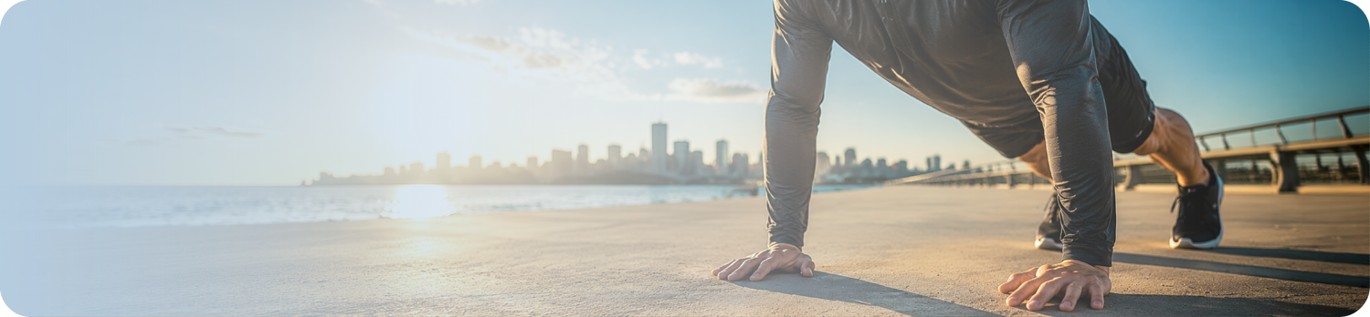 Wellness lifestyle banner