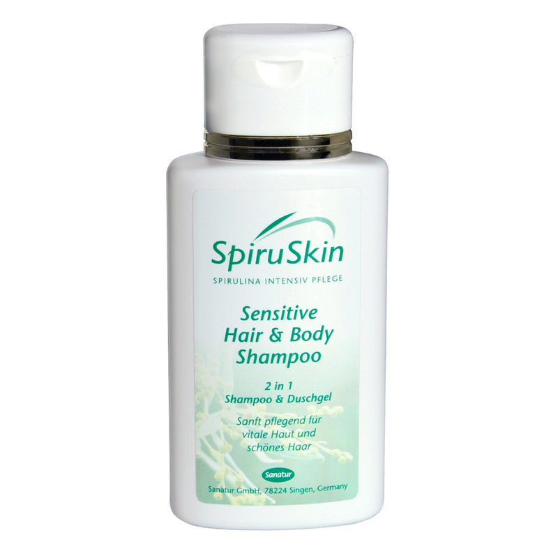 Spiruskin Sensitive Hair & Body Shampoo 200ml