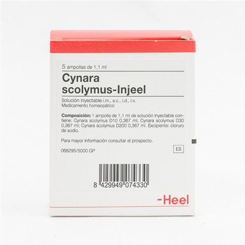 Cynara Scolymus Injeel 10 Ampoules DE-Urenus