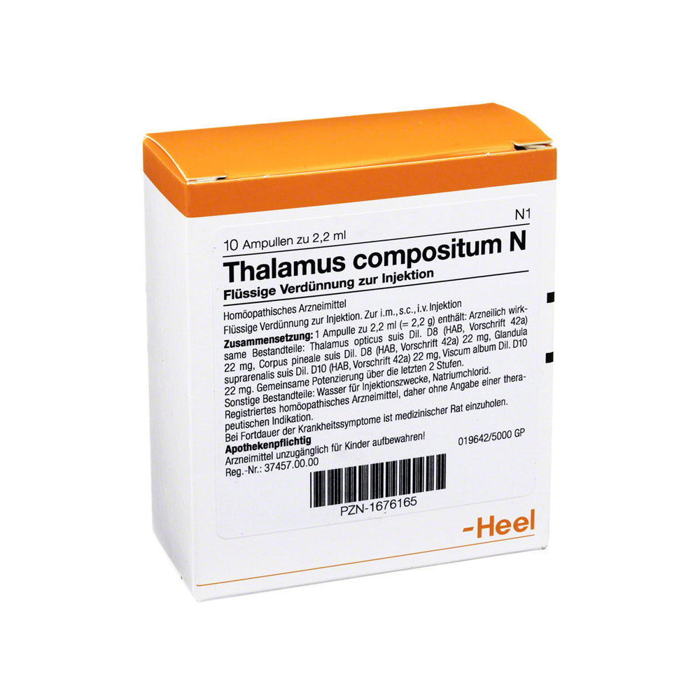 Thalamus Compositum 10 Ampoules-Urenus