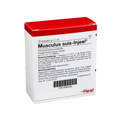 Musculus Suis 10 Ampoules-Urenus