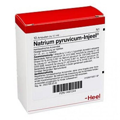 Natrium Pyruvicum 10 Ampoules-Urenus
