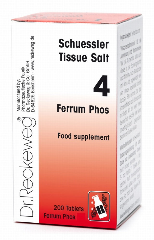 Schuessler Tissue Salt Ferrum Phos (No. 4)