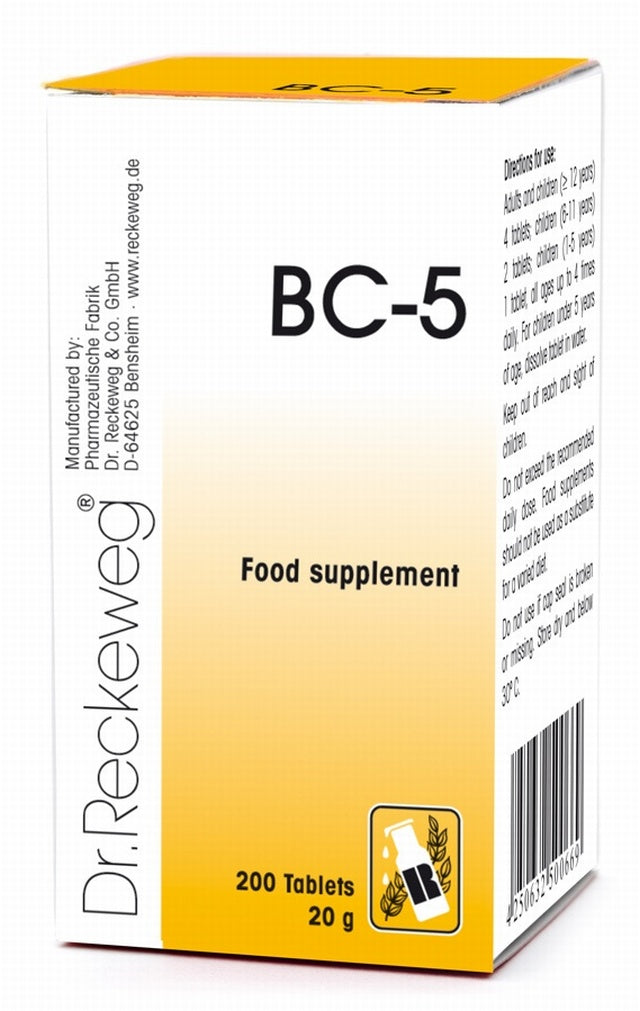 Schuessler Combination Tissue Salt BC-5 COLDS, SINUSITIS