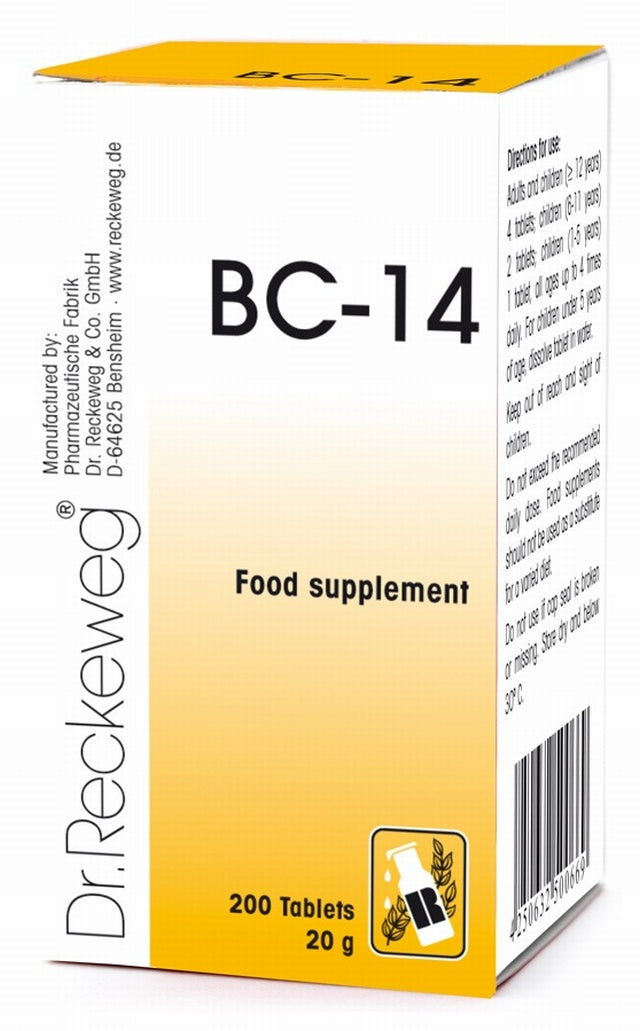 Schuessler Combination Tissue Salt BC-14 MEASLES