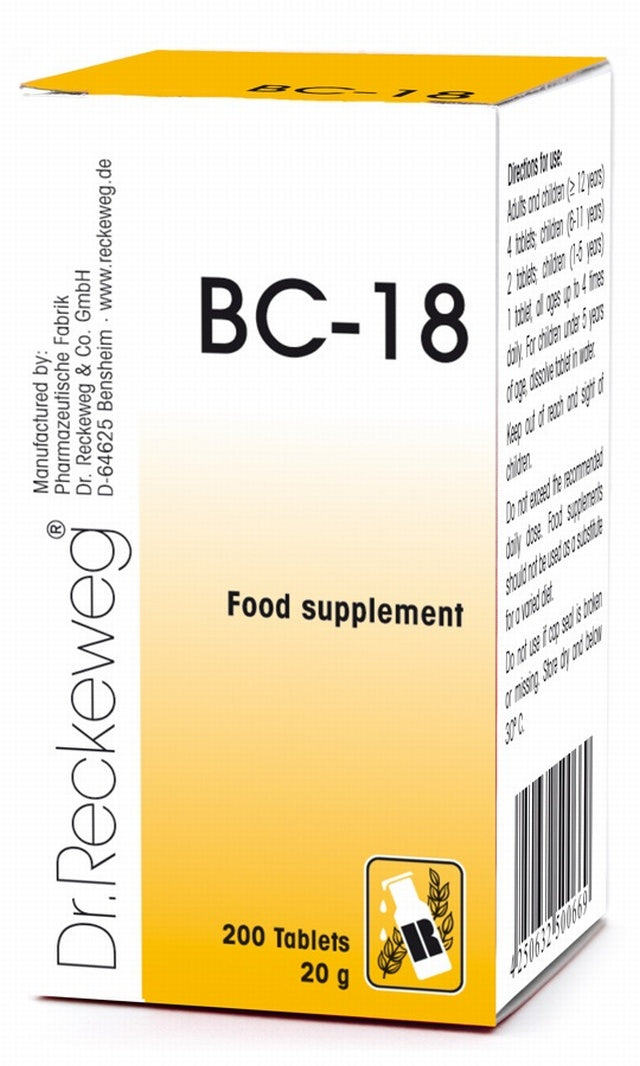 Schuessler Combination Tissue Salt BC-18 PYRRHOEA