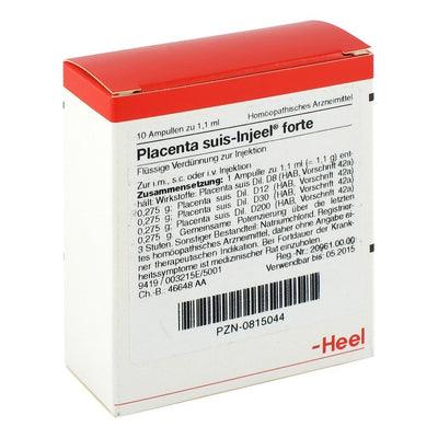 Placenta Suis FORTE 10 Ampoules-Urenus