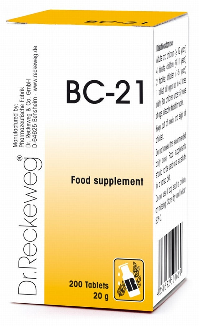 Schuessler Combination Tissue Salt BC-21 TEETHING