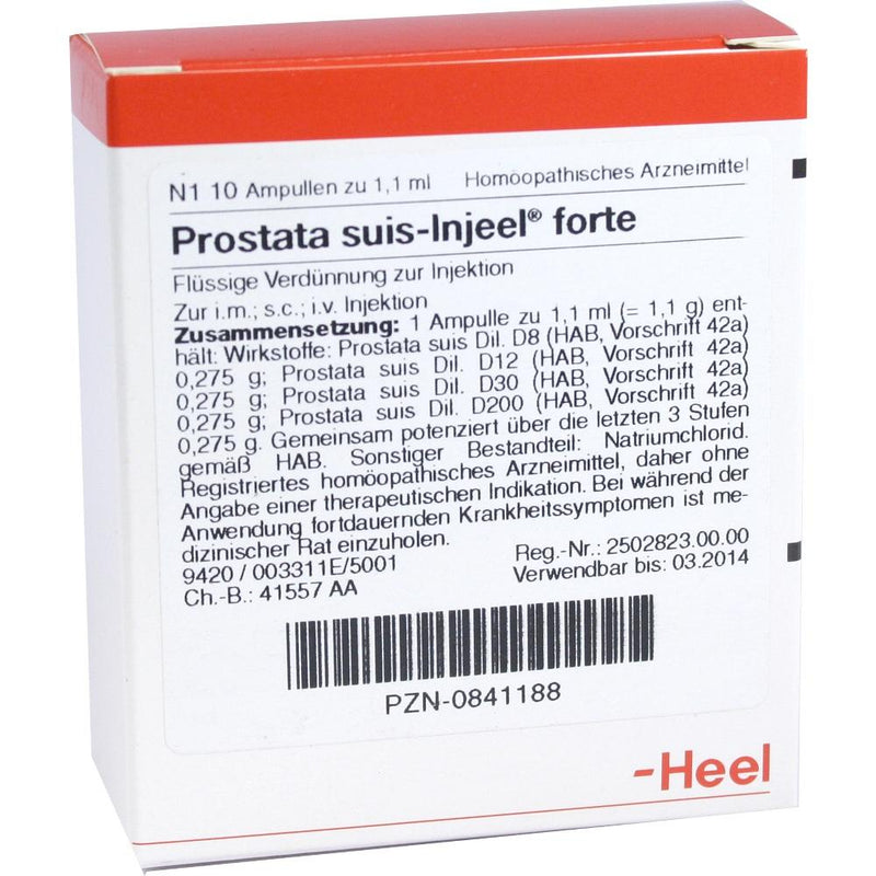Prostata Suis FORTE 10 Ampoules-Urenus