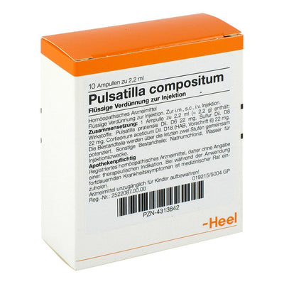 Pulsatilla Compositum 10 Ampoules-Urenus