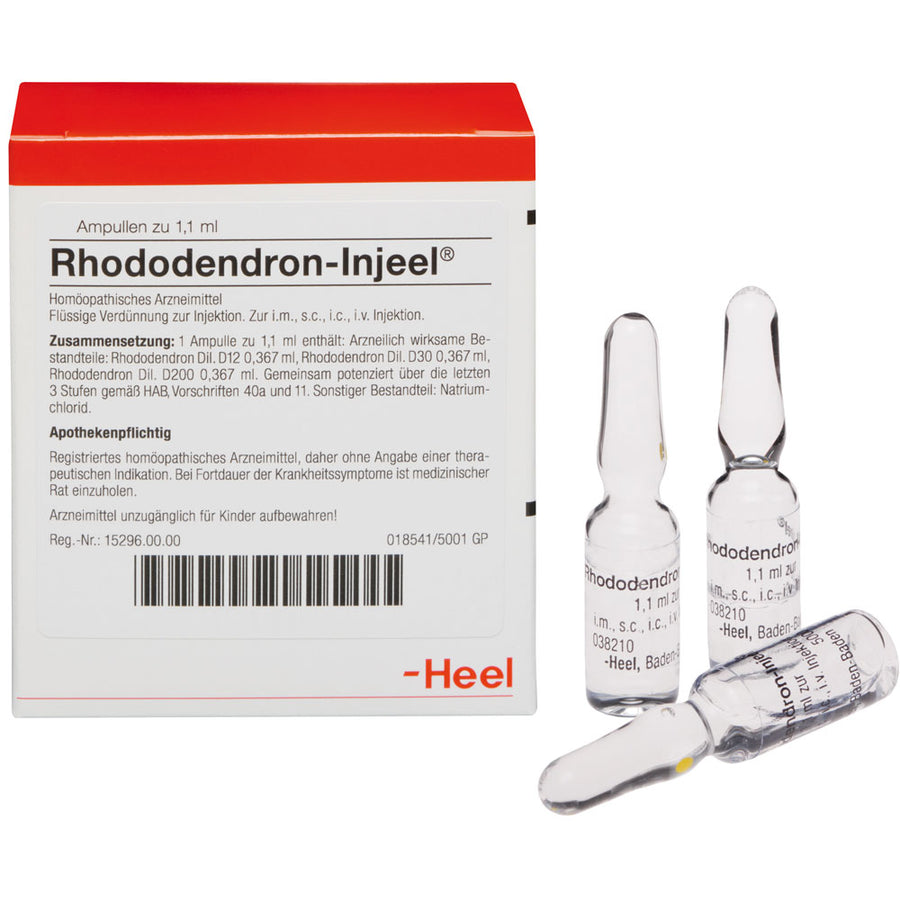 Rhododendron Injeel 10 Ampoules-Urenus